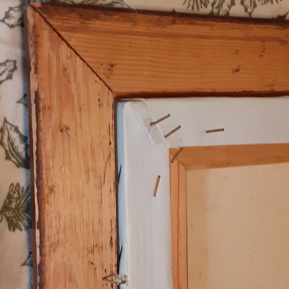 Vintage Oil on Canvas Floral - Picture 10 of 10